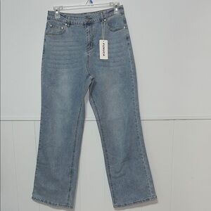 FUNUCA Light Blue Denim Jeans size 12